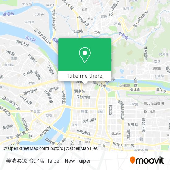 美濃泰涼-台北店 map