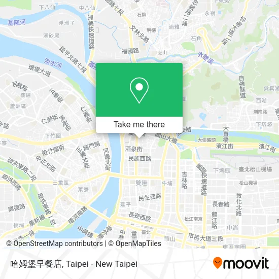 哈姆堡早餐店 map