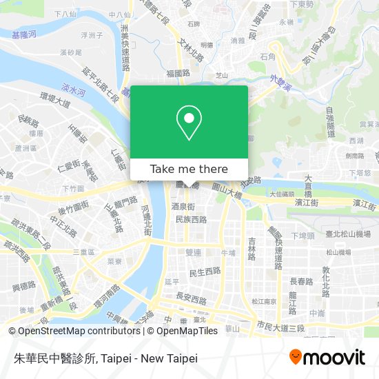 朱華民中醫診所 map