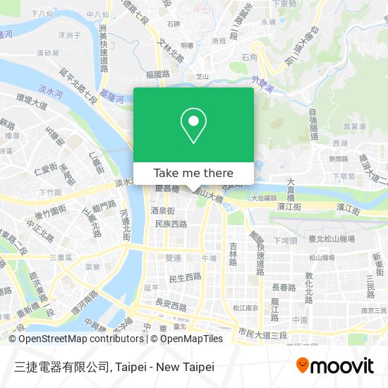 三捷電器有限公司 map