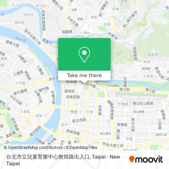 台北市立兒童育樂中心敦煌路出入口 map