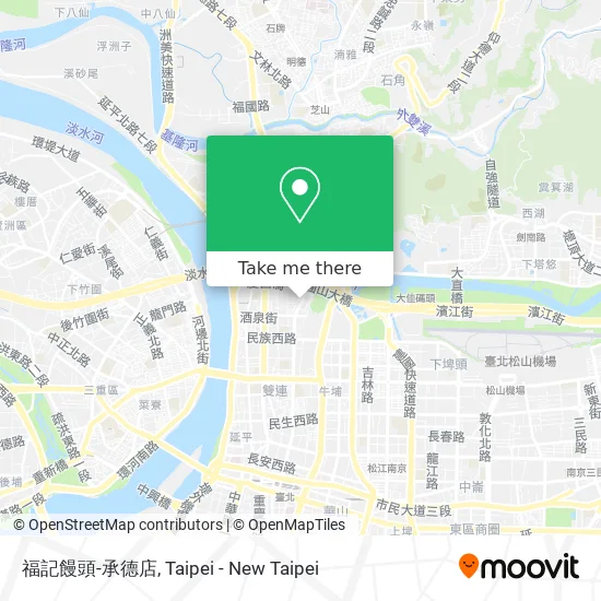 福記饅頭-承德店地圖
