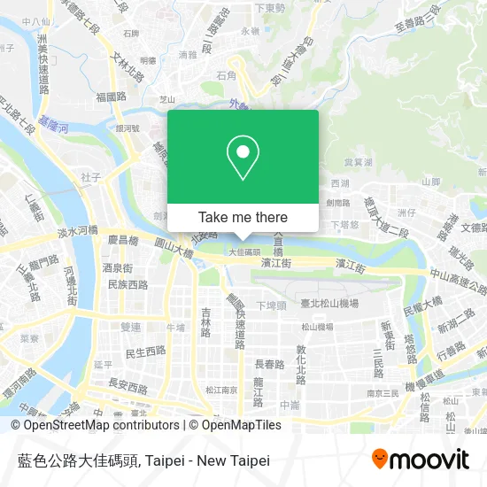 藍色公路大佳碼頭 map