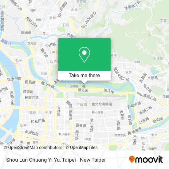 Shou Lun Chuang Yi Yu map