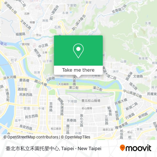 臺北市私立禾園托嬰中心 map