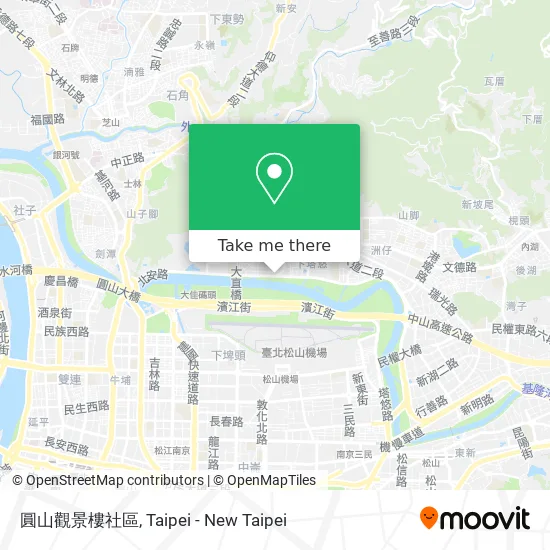 圓山觀景樓社區 map