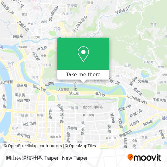 圓山岳陽樓社區 map