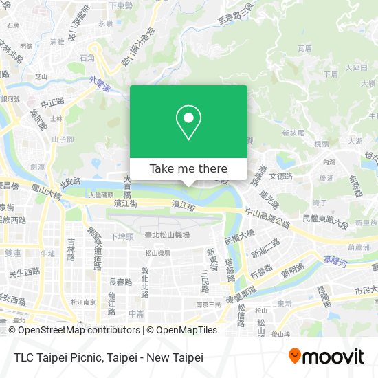 TLC Taipei Picnic地圖