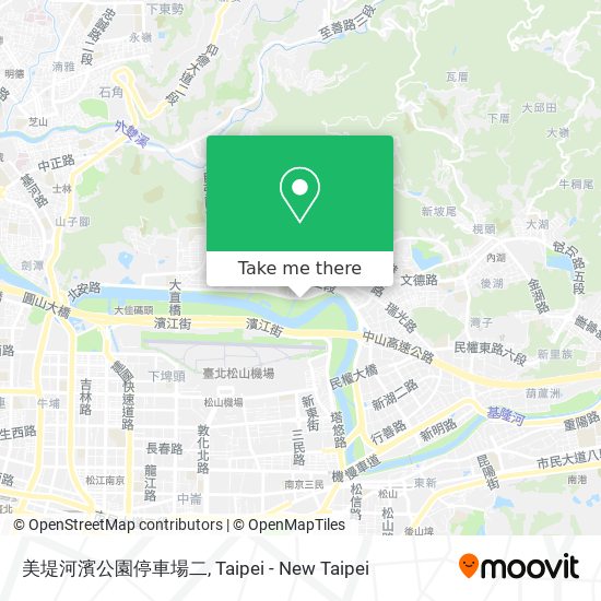 美堤河濱公園停車場二 map