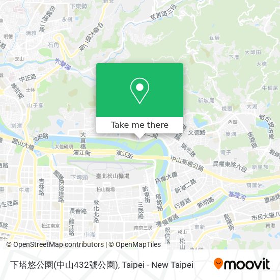 下塔悠公園(中山432號公園) map