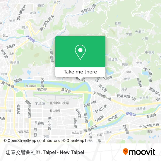 忠泰交響曲社區地圖