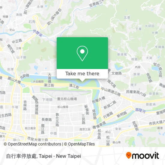 自行車停放處 map