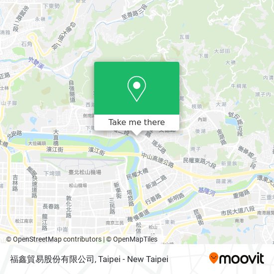 福鑫貿易股份有限公司 map