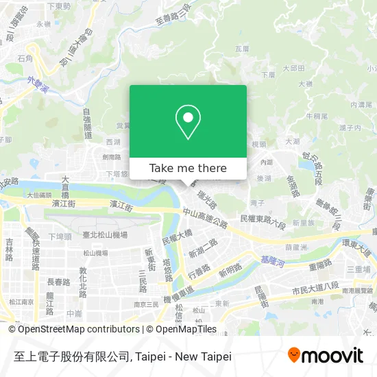 至上電子股份有限公司地圖