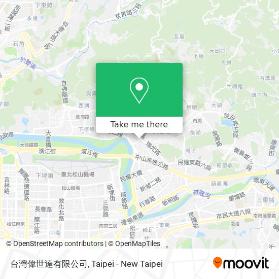 台灣偉世達有限公司地圖