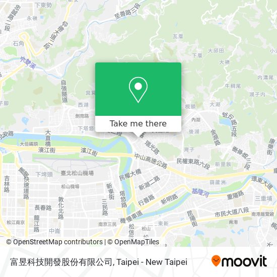 富昱科技開發股份有限公司 map