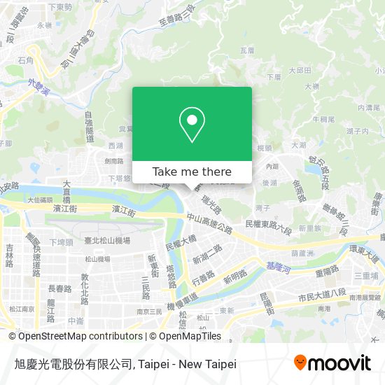 旭慶光電股份有限公司地圖