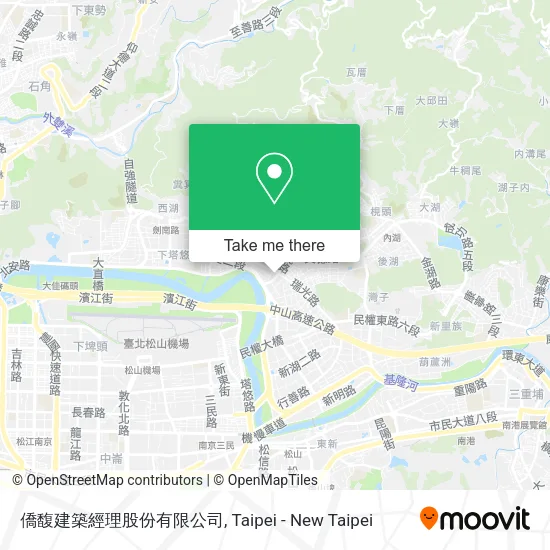 僑馥建築經理股份有限公司地圖
