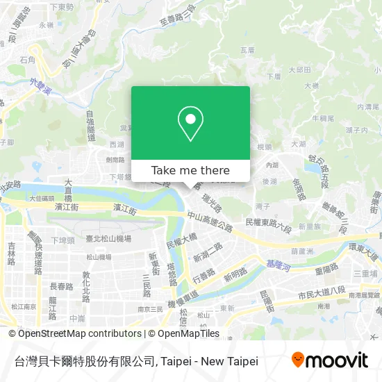 台灣貝卡爾特股份有限公司地圖