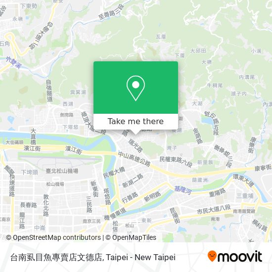 台南虱目魚專賣店文德店 map