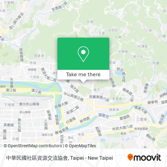中華民國社區資源交流協會 map