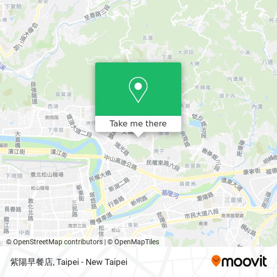 紫陽早餐店 map