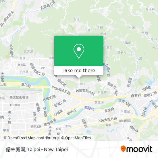 儒林庭園 map