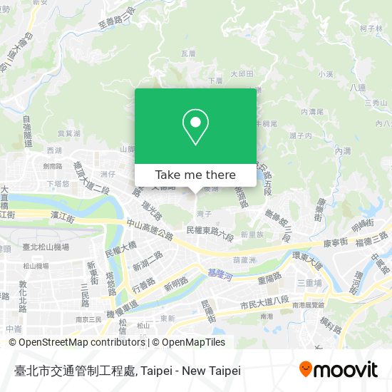 臺北市交通管制工程處 map