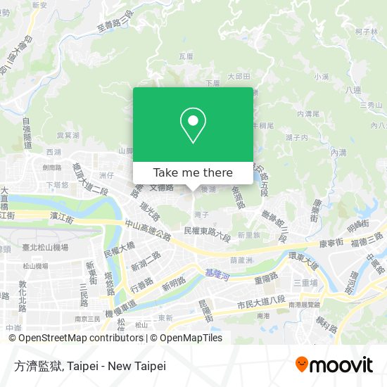 方濟監獄 map