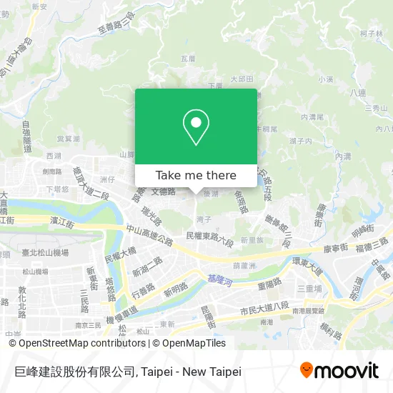 巨峰建設股份有限公司 map