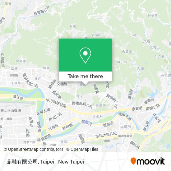 鼎融有限公司 map