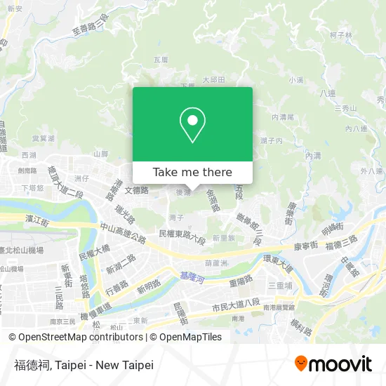 福德祠 map