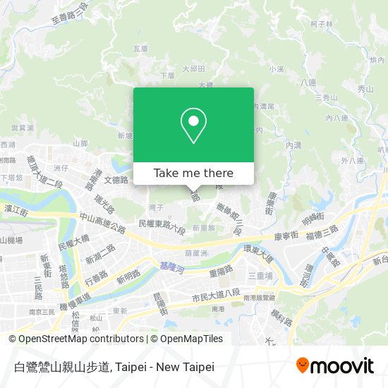 白鷺鷥山親山步道 map