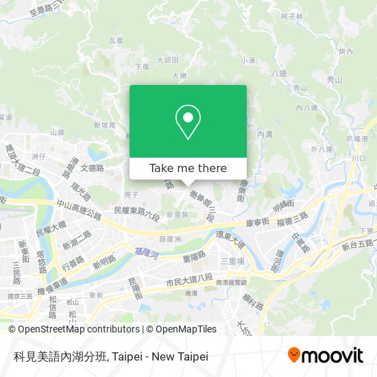 科見美語內湖分班 map