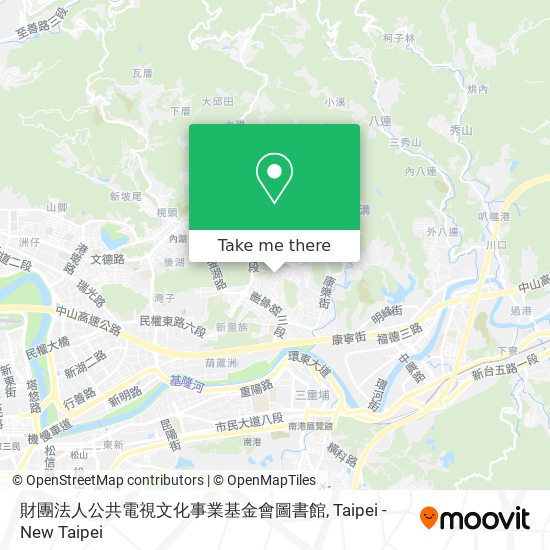 財團法人公共電視文化事業基金會圖書館 map