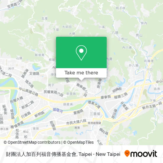 財團法人加百列福音傳播基金會 map