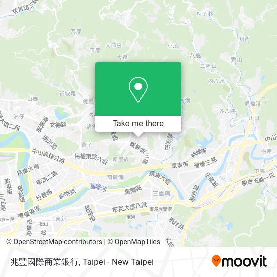 兆豐國際商業銀行地圖