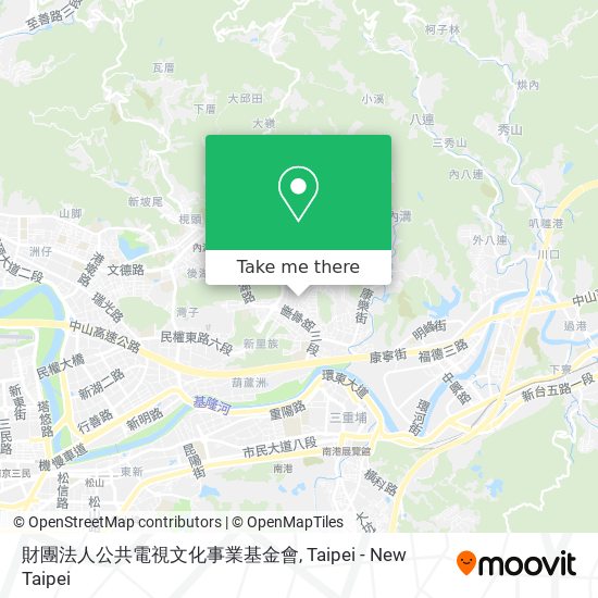 財團法人公共電視文化事業基金會 map