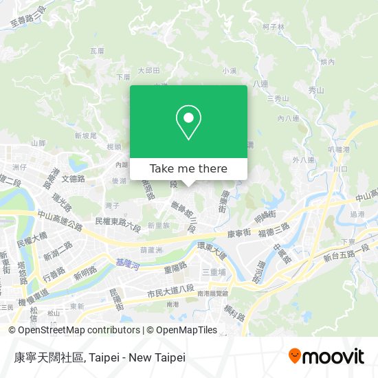 康寧天闊社區 map