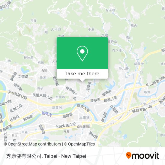 秀康健有限公司 map