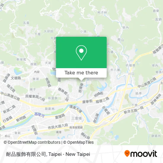 耐品服飾有限公司地圖