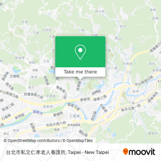 台北市私立仁孝老人養護所 map