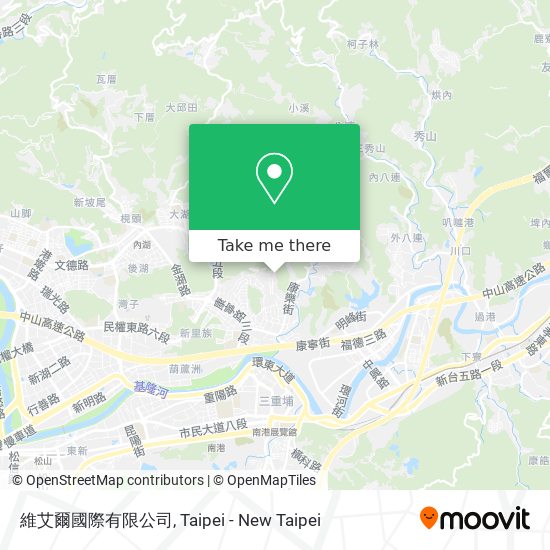 維艾爾國際有限公司 map