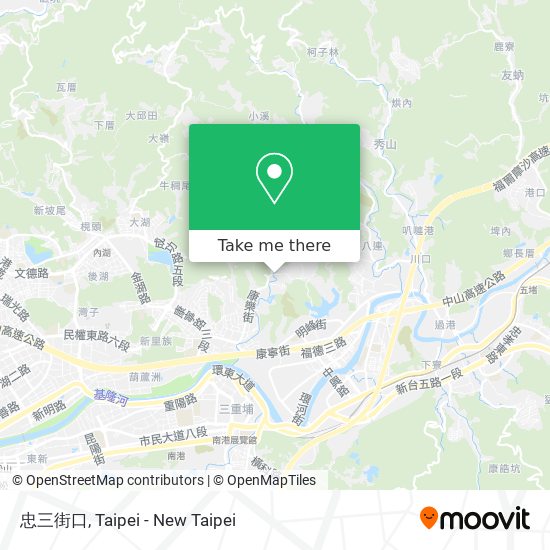 忠三街口 map