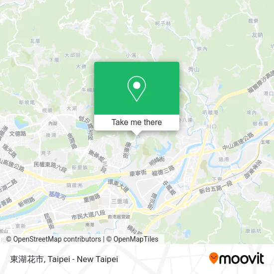 東湖花市 map