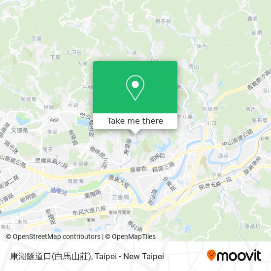 康湖隧道口(白馬山莊) map