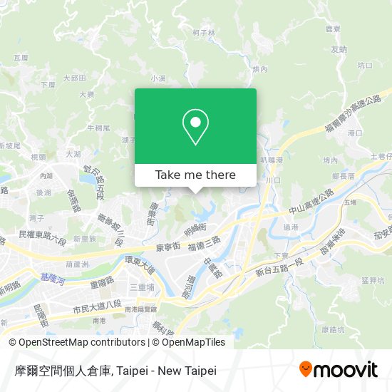 摩爾空間個人倉庫 map