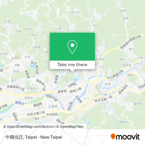 中國信託 map