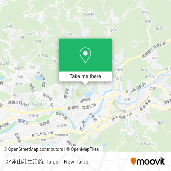 水蓮山莊生活館地圖