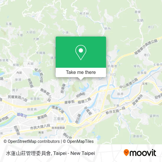 水蓮山莊管理委員會地圖